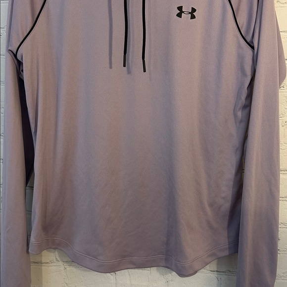 Under Armour Women Velocity Woodmark Lavender Long Sleeve Hoodie - Picture 3 of 6